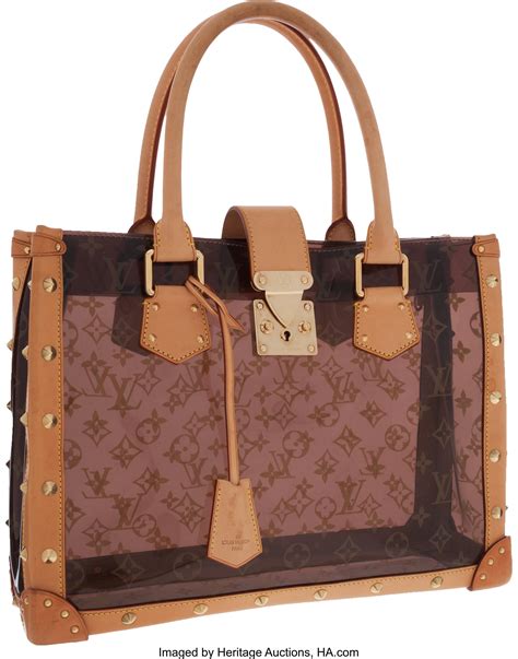 Louis Vuitton Monogram Ambre Vinyl Cabas MM 